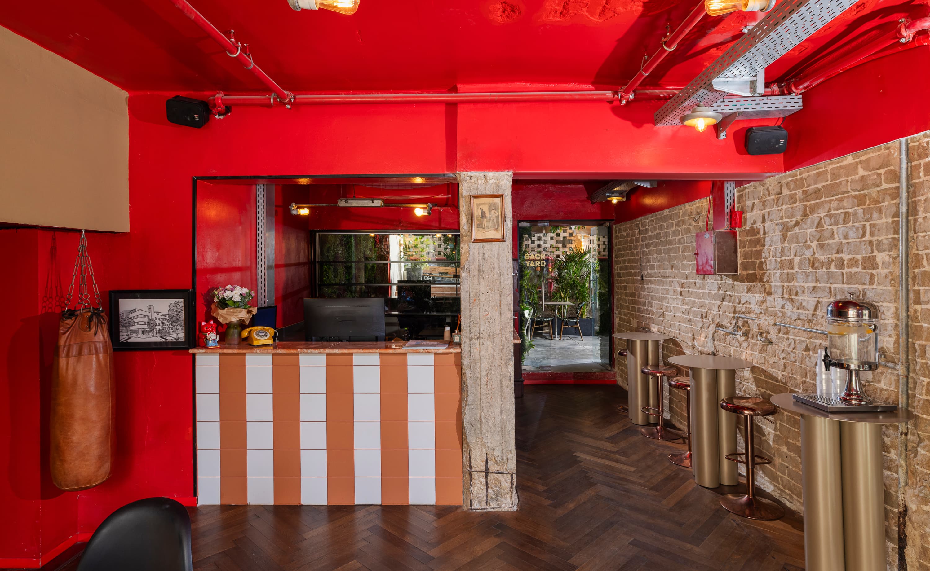 Scarlet Hotel Red Lounge - Modern and Elegant Design